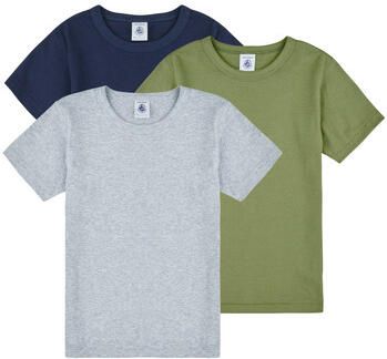 Petit Bateau T-shirt Korte Mouw 3 TEE SHIRTS MC