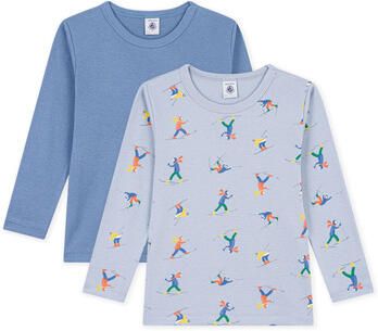 Petit Bateau T-Shirt Lange Mouw TSML X 2
