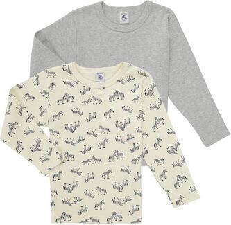 Petit Bateau T-Shirt Lange Mouw TSML X2