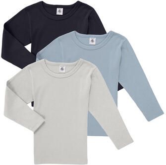 Petit Bateau T-Shirt Lange Mouw TSML X3