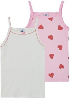 Petit Bateau Top 2 CHEMISES BRETELLES