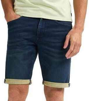 Petrol Industries denim slim denim short donkerblauw - Foto 3