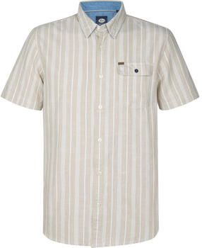 Petrol Industries Overhemd Lange Mouw Overhemd Turtlevista Beige