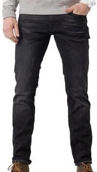 Petrol Industries regular tapered fit jeans RUSSEL met riem black stone - Foto 9