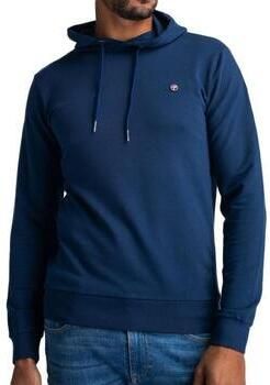 Petrol Industries hoodie met logo petrol blue