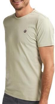 Petrol Industries Shirt met ronde hals met geborduurd logo