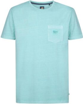 Petrol Industries T-shirt T-Shirt Key Melange Aqua
