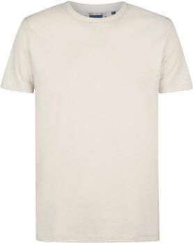 Petrol Industries T-shirt T-Shirt Viewcrest Melange Ecru