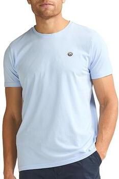 Petrol Industries regular T-shirt lichtblauw