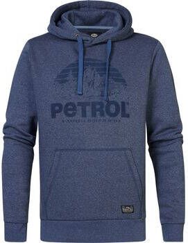 Petrol Industries Sweater Hoodie Logo Blauw