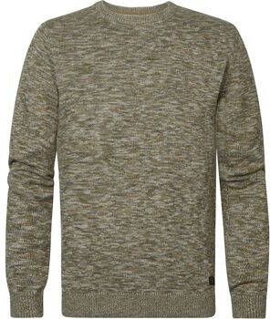 Petrol Industries Sweater Pullover Trui Melange Groen