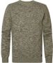 Petrol Industries Sweater Pullover Trui Melange Groen - Thumbnail 1