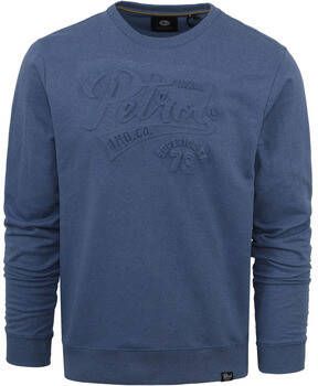 Petrol Industries Sweater Trui Logo Blauw