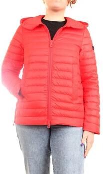 Peuterey Milieuvriendelijke gewatteerde donsjas met vaste capuchon Milieuvriendelijke Gewatteerde Jas met Vaste Capuchon Milieuvriendelijke Gewatteerde Donsjas met Vaste Capuchon Red White Blue Dames