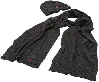 Peuterey Grijze Beanie Muts van Wolmix Gray Heren