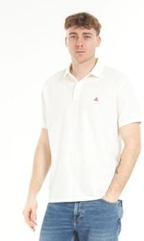 Peuterey Katoenen Polo Shirt Collectie Lente Zomer White Heren - Foto 14