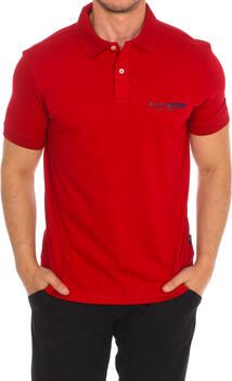 Plein Sport Katoenen poloshirt met korte mouwen Red Heren