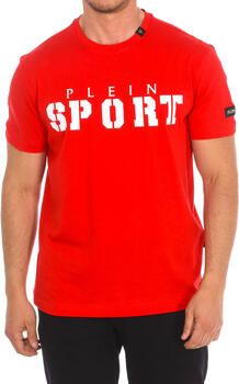 Plein Sport Korte mouwen ronde hals katoenen T-shirt Red Heren