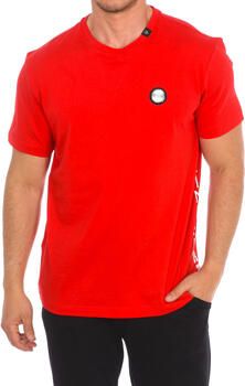 Plein Sport Korte Mouw Ronde Hals Katoenen T-shirt Red Heren