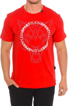 Plein Sport Korte mouwen ronde hals katoenen T-shirt Red Heren