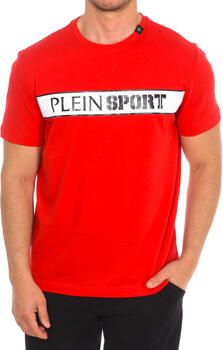 Plein Sport Korte Mouw Ronde Hals Katoenen T-shirt Red Heren