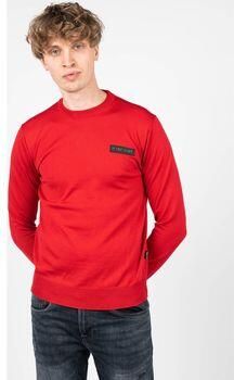 Plein Sport Merinowollen Trui met Ronde Hals Rood Heren - Foto 5