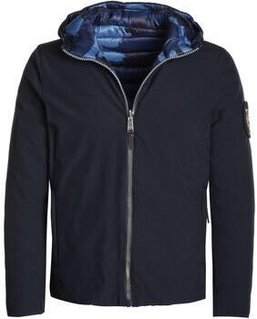 Plein Sport Blauwe Omkeerbare Hoodie met Logodetail Blue Heren