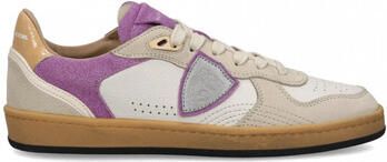 Philippe Model Korte Broek PGLD XG03 PGAL LOW WOMAN-MIXAGE GLITTER BLANC FUCSIA