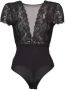 PIECES stringbody PCSICCA met mesh en kant zwart - Thumbnail 2