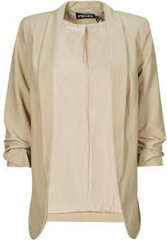 Pieces Blouseblazer PCBOSELLA 3 4 BLAZER NOOS met plooidetail op de mouw