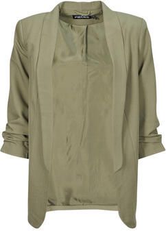 Pieces Blouseblazer PCBOSELLA 3 4 BLAZER NOOS met plooidetail op de mouw