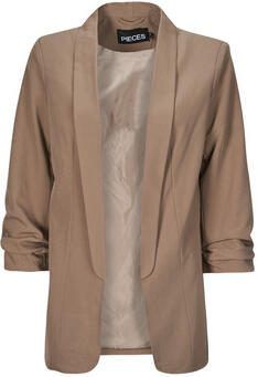 Pieces Blouseblazer PCBOSELLA 3 4 BLAZER NOOS met plooidetail op de mouw - Foto 3
