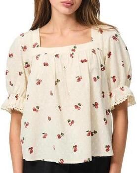 Pieces Blouse Pcthea 3 4 Square Neck