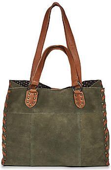 Pieces Boodschappentas PCSALLI SUEDE SHOPPER
