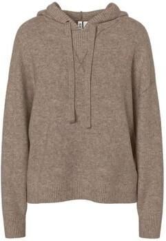 Pieces Capuchon sweaters 17166086 MALOU-TAUPE GREY MELANGE
