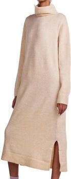 Pieces Gebreide jurk met col model 'JULIANA'