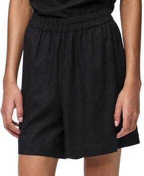 Pieces Regular fit korte broek met all-over motief model 'PIA'