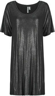 Pieces Korte Jurk PCALICE SS GLITTER DRESS