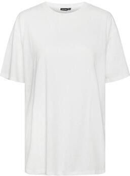 Pieces Loose fit T-shirt van puur biologisch katoen model 'KITTY'