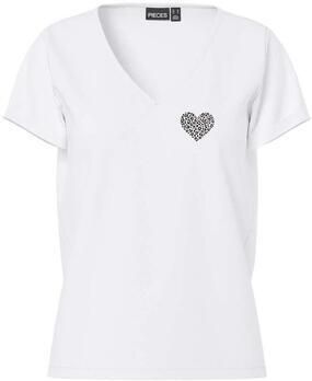 Pieces T-shirt Korte Mouw Pcoda