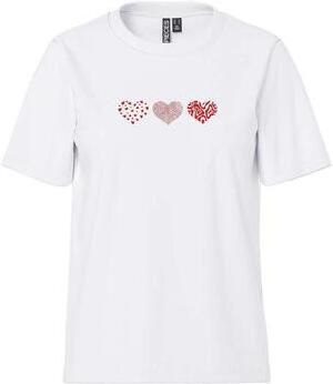 Pieces T-shirt Korte Mouw Pcoda