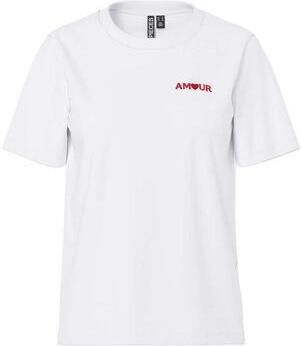 Pieces T-shirt Korte Mouw Pcoda