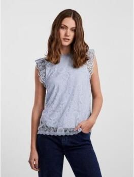 Pieces Regular fit top met kant model 'COLLINE' - Foto 7