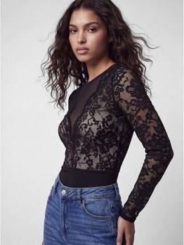 Pieces Top 17165890 SARA-BLACK