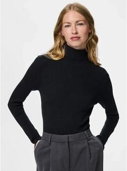 Pieces Slim fit coltrui van geribde viscosemix model 'MIRA' - Foto 3