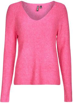 Pieces Regular fit gebreide pullover met ribstructuur model 'ELLEN