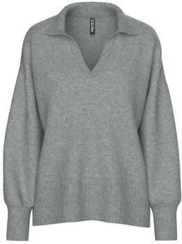 Pieces Regular fit gebreide pullover met wol model 'MALOU'