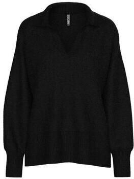 Pieces Regular fit gebreide pullover met wol model 'MALOU' - Foto 3