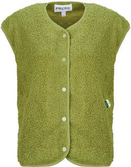Pieces Vest PCKATTY TEDDY