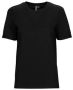 Pieces Shirt met ronde hals PCRIA SS FOLD UP SOLID TEE NOOS BC - Thumbnail 2